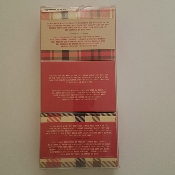 Trivia Cards | set of 3 - Canadian, Festive & General | Indigo - Picture 3 of 3